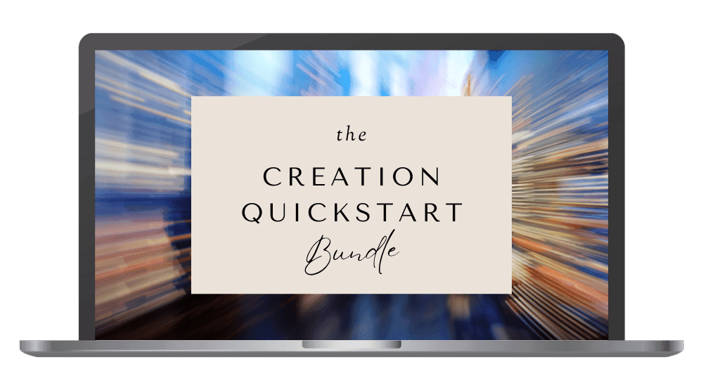 Creation Quickstart Bundle