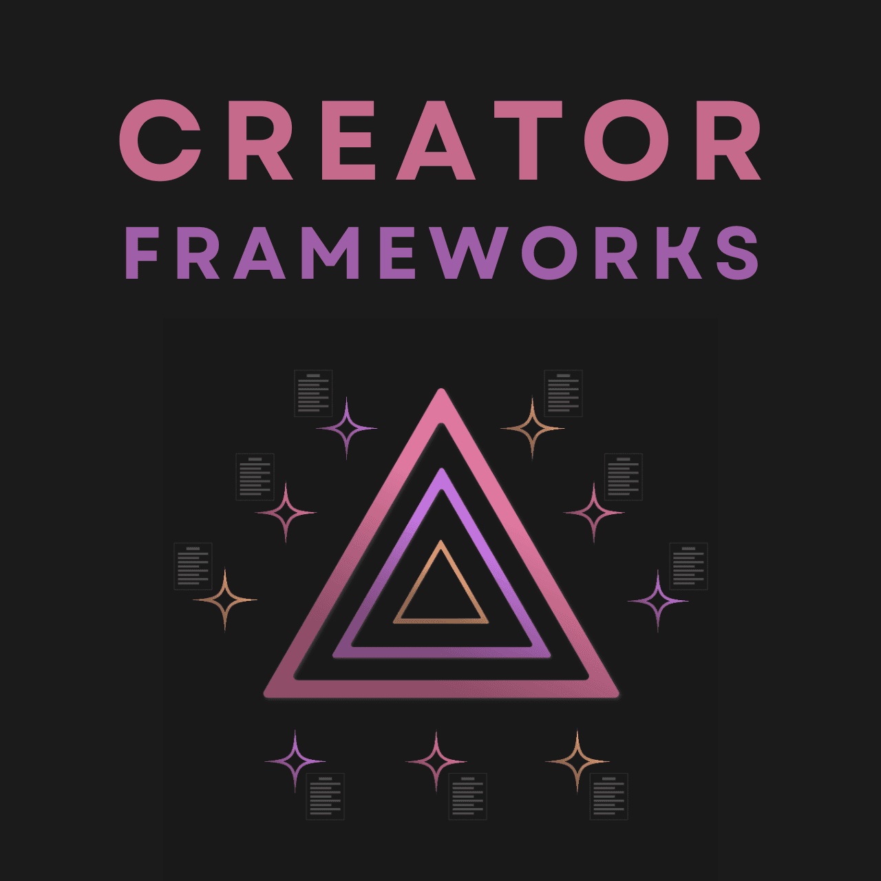 Creator Frameworks + Customizable Templates + Full Training Course and Other Bonuses